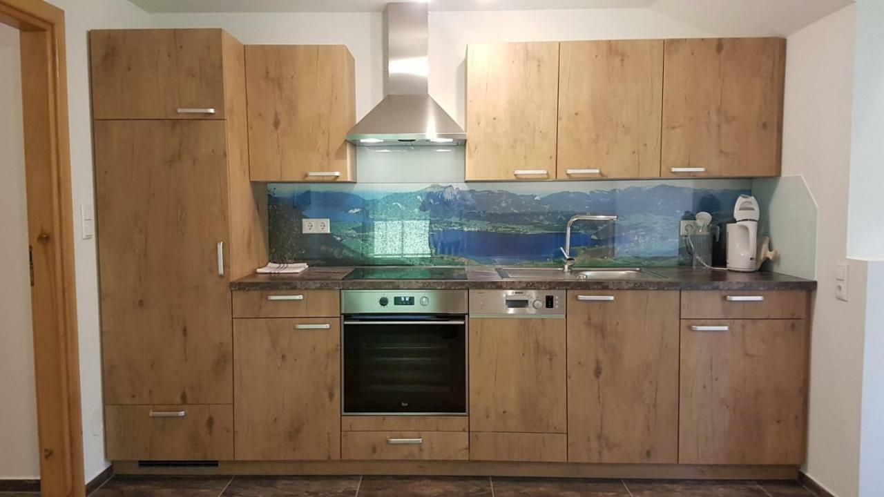 Ferienhaus Grillbauer Abersee Exteriér fotografie